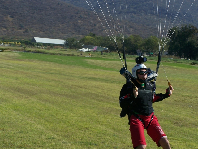 Tocando tierra 