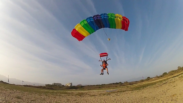 Salto en paracaidas