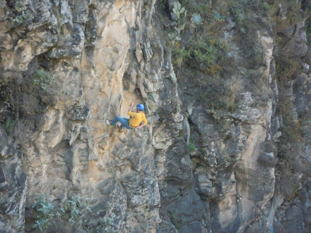 Rappel en el oro 