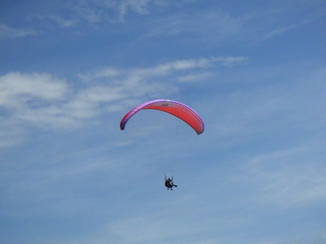 Vuelo en parapente 