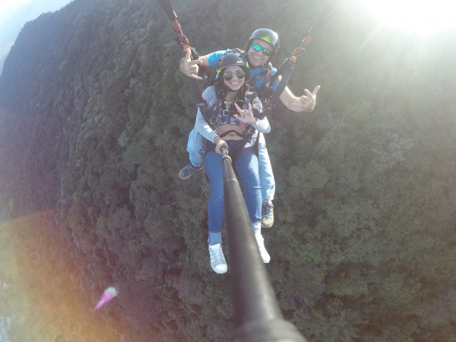 Vuelo tandem en fortin de las floternera 
