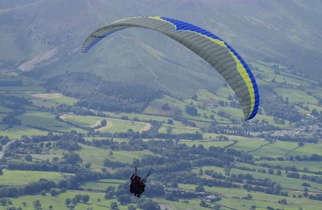 Vuelo en parapente 
