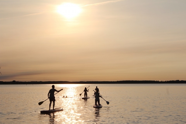 Recorrido al atardecer