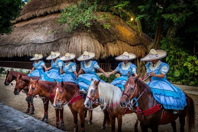 Espectaculo de escaramusas