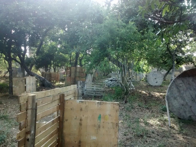 Campo de paintball 