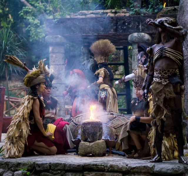 Espectaculo prehispanico