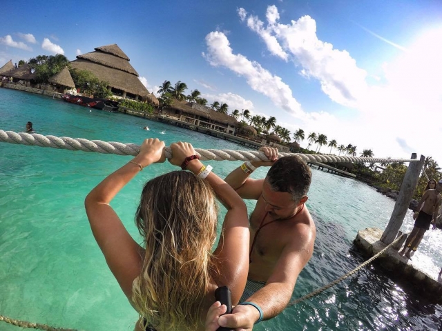 Diversion en la riviera maya 