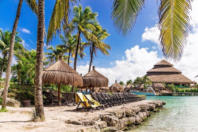 Playa en xcaret