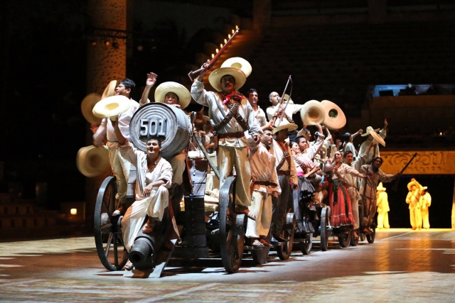 Espectaculo en xcaret