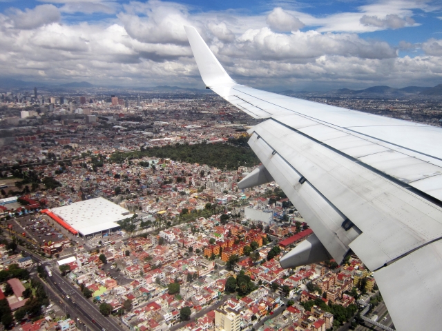 Vuela a la ciudad de mexico