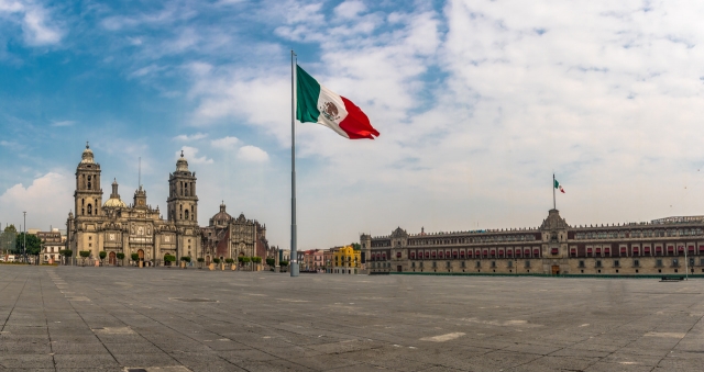 Zocalo de la ciudad de mexico