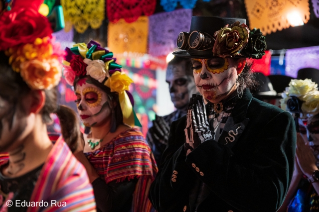 Desfite día de muertos