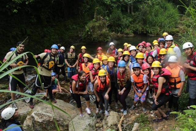 Barranquismo en grupo