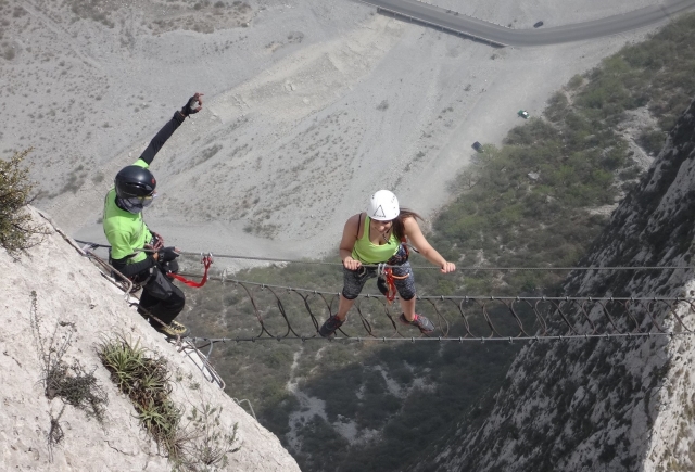 Via ferrata en monterrey