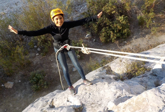 Rappel en la huasteca de monterrey