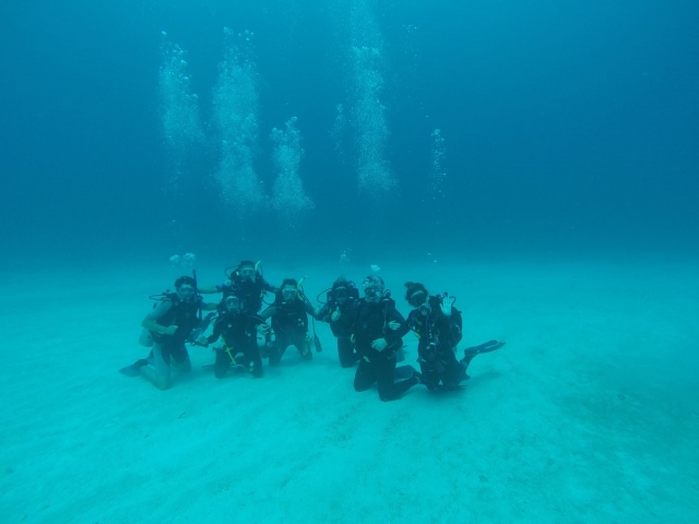 Preparacion de buceo