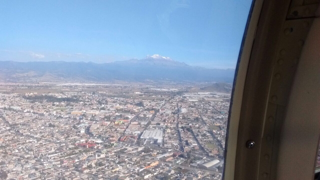 Vuelo en helicoptero sobre la ciudad de mexico