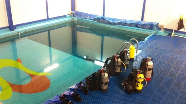 Equipo de buceo