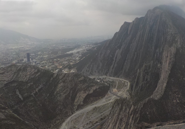 Panorama desde la via ferrata