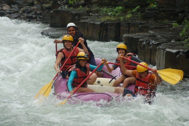 Rafting con nuestros materiales