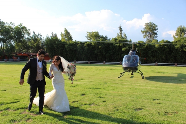 Experiencia romántica en helicóptero