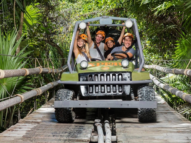 Disfrutando el buggy