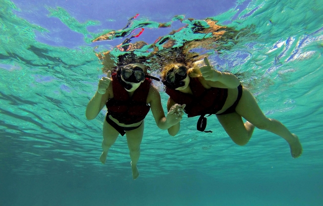 Snorkeleando en la Riviera Maya 