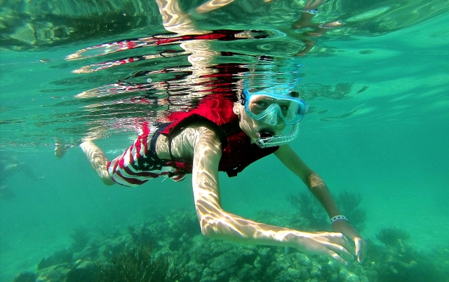 Snorkel en el cenote