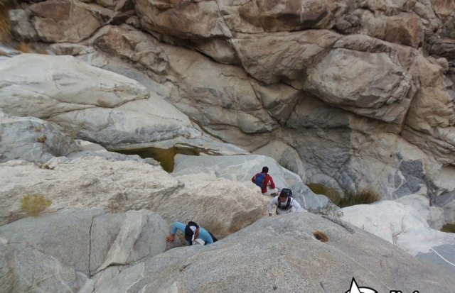 Senderismo en el Barranco de Guadalupe