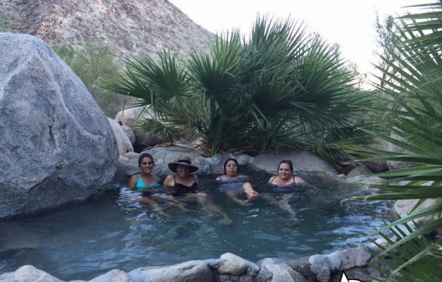 Un verdadero oasis en medio del cañón