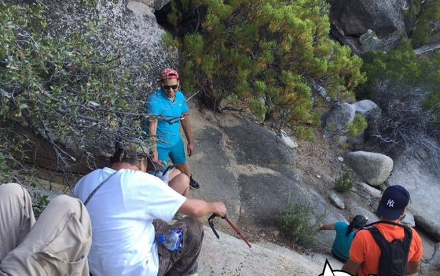 En el recorrido