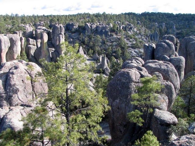 Valte de los Monjereres en Barranca del Cobre
