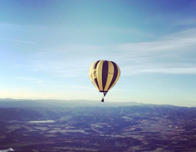 Paseo en globo aerostatico