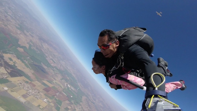 Salto tándem en Jalisco