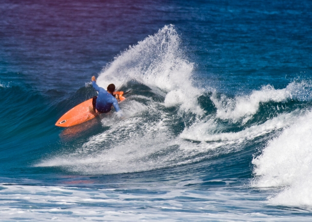 Olas retadoras