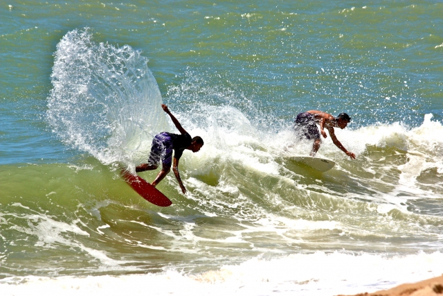 Aprendiendo a surfear 