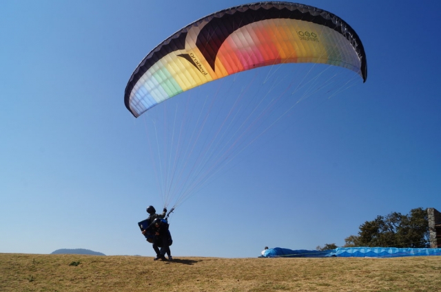 Parapenteando en Tapalpa