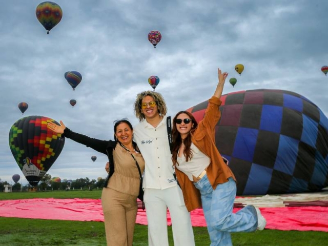 Vamos a volar en globo