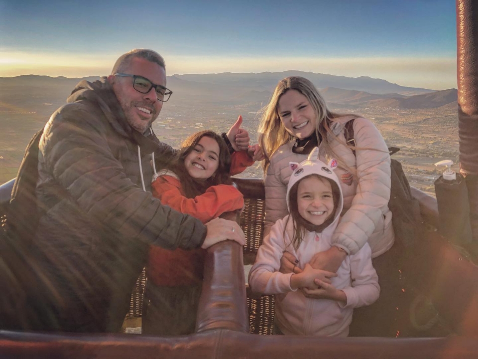 Visita guiada en globo con niños Visita guiada en globo con niños
