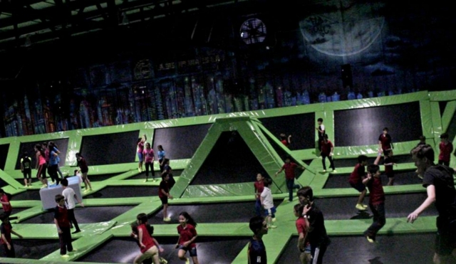 Área trampolinererererereres Olímpicos