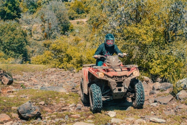 rutas quad en naturaleza