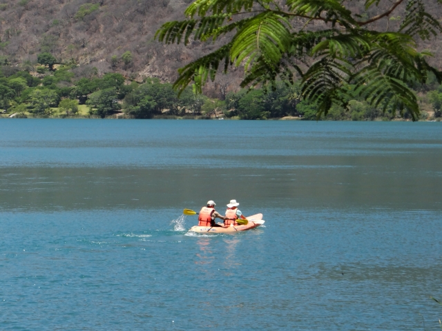 kayaks por la laguna