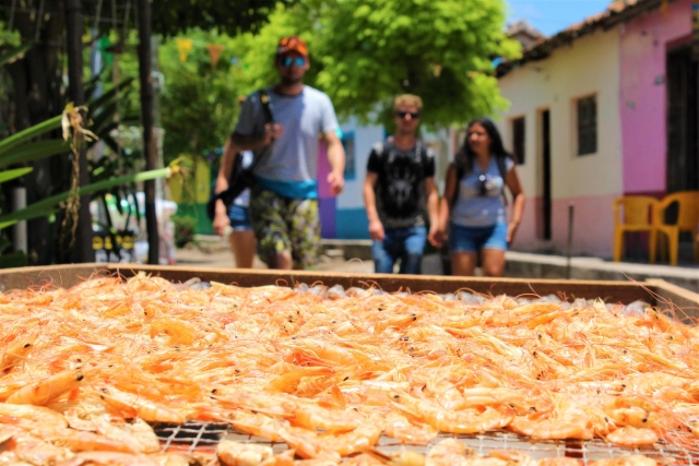Caminando por el pueblo