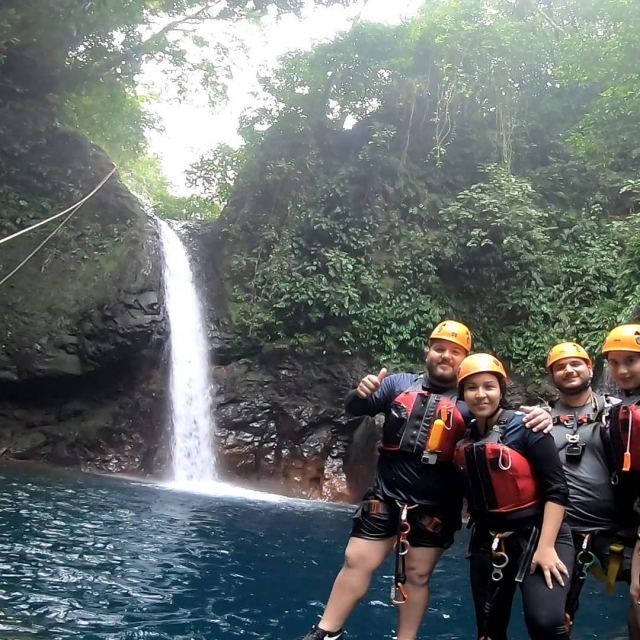 Cascada para saltar