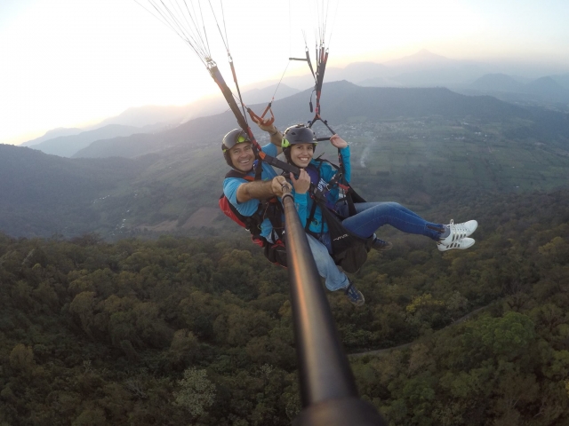 vuela en parapente