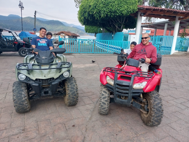 Paseo en quads todoterreno