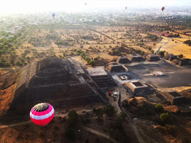 paseo en globo.