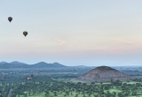 Vuelo globo compartido precio niños Teotihuacán