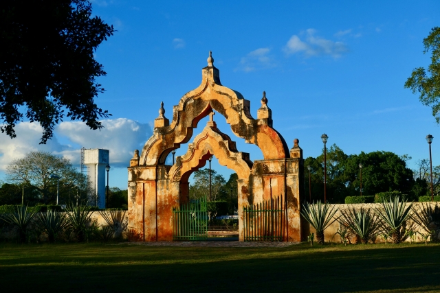 Acceso a la hacienda