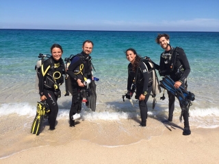 Shore Diving en Punta Arenas, Baja California Sur